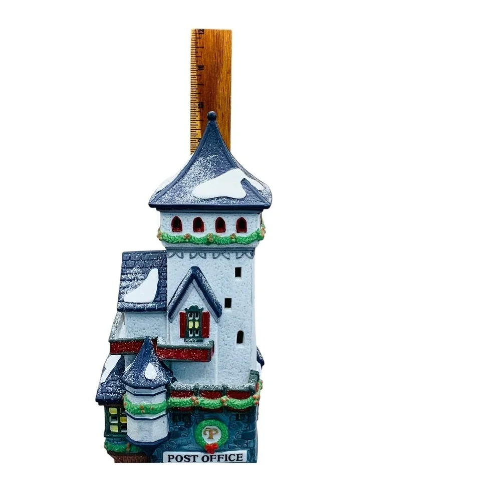 Vitg Dept 56 Heritage Village North Pole Post Office 5623-5 Porcelain Light 1992